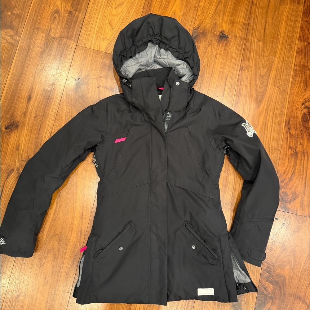 Odd Molly sz XS/S Black Jacket with Pink Detail